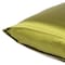 Homeroots 20 x 30 in. Lemongrass Dreamy Silky Satin Queen Size Pillowcases 387897 - alternate 8